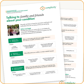CIMZIA® (certolizumab pegol) Crohn’s disease family and friends’ conversation guide thumbnail