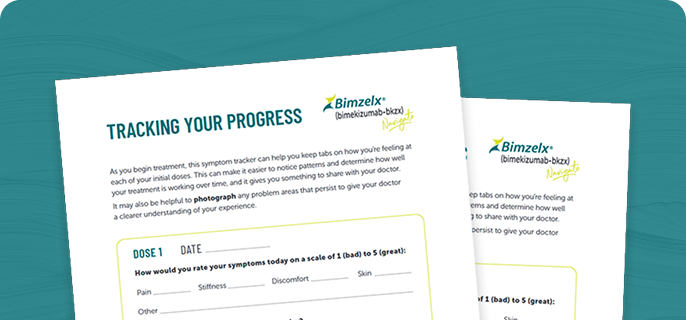 tracking your progress sheet example