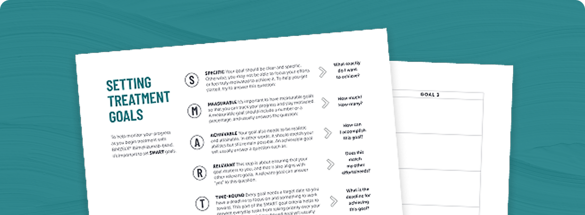 SMART goals worksheet example
