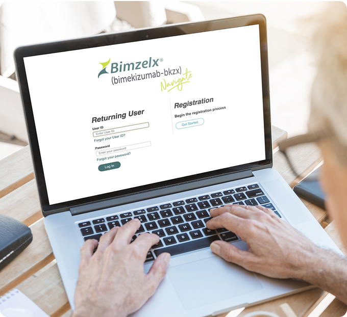 Visit BIMZELX Navigate® portal