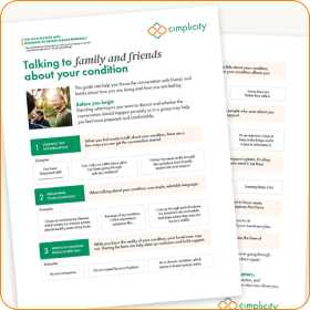 CIMZIA® dermatology family and friends’ conversation guide thumbnail