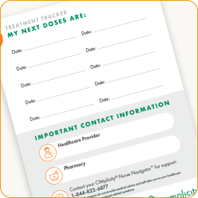 CIMZIA® Treatment tracker thumbnail
