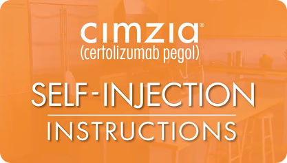CIMZIA® (certolizumab pegol) Self-Injection Instructions Thumbnail